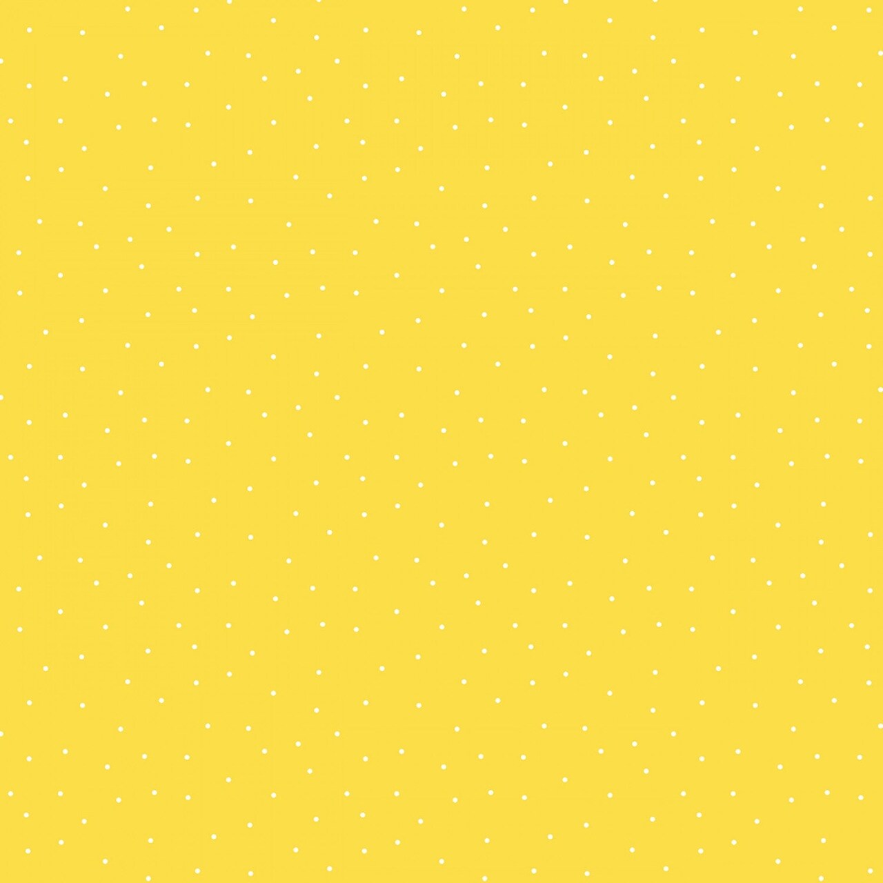 Fabric Wilmington Essentials Bright Yellow/White Pindots by the Quarter Yard 39131-551